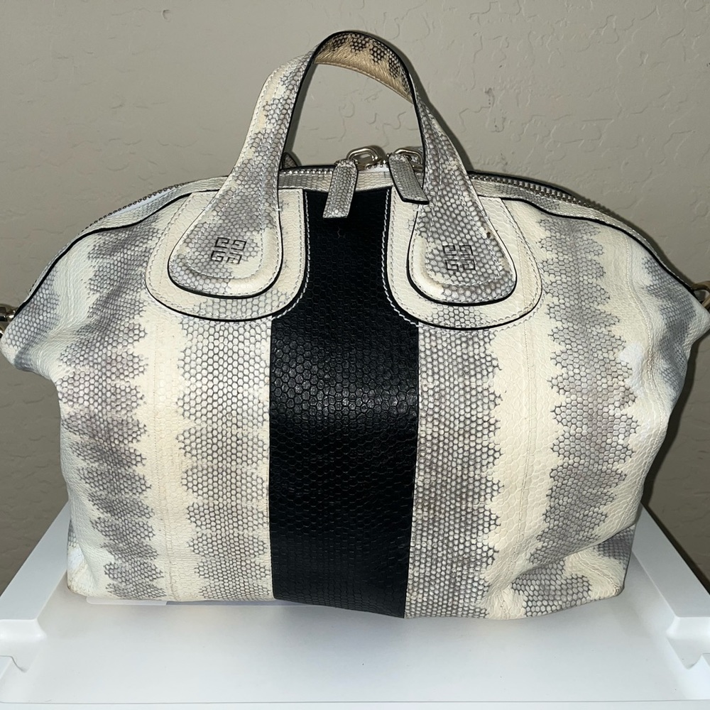 Givenchy Python Nightingale Purse - image 1